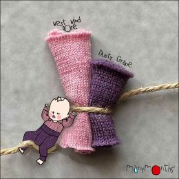 Body manches longues évolutif Manymonths - Dusty Grape