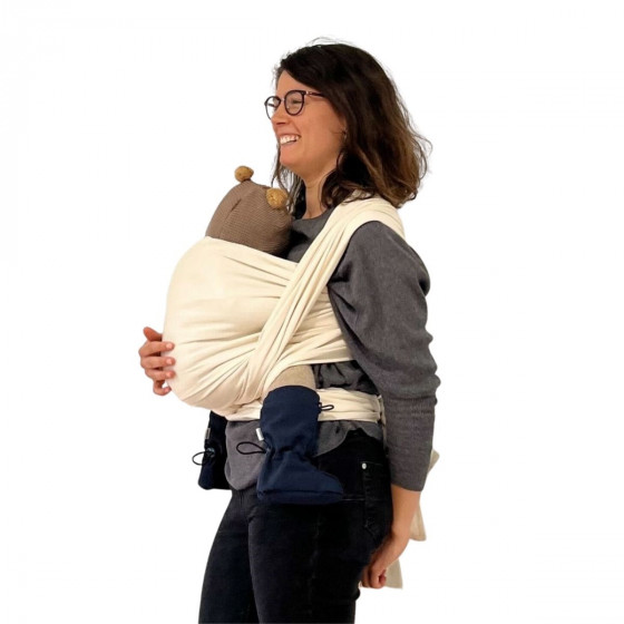 Naturioù Simply Wrap Ecru - Écharpe de portage tissée