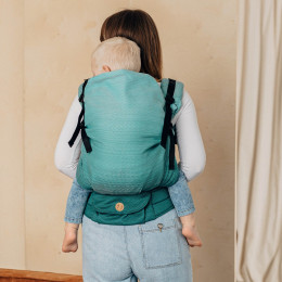LennyLamb LennyPreschool Little Herringbone Ombre Green - Porte-enfant