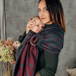 LennyLamb Ring Sling Deco Maroon Moss