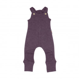 Manymonths Romper Playsuit - Salopette en Laine Mérinos pour Bébé - Potter's Clay