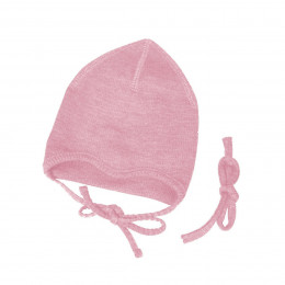 ManyMonths Natural Woollies Baby Cap with Straps - West Wind Rose
