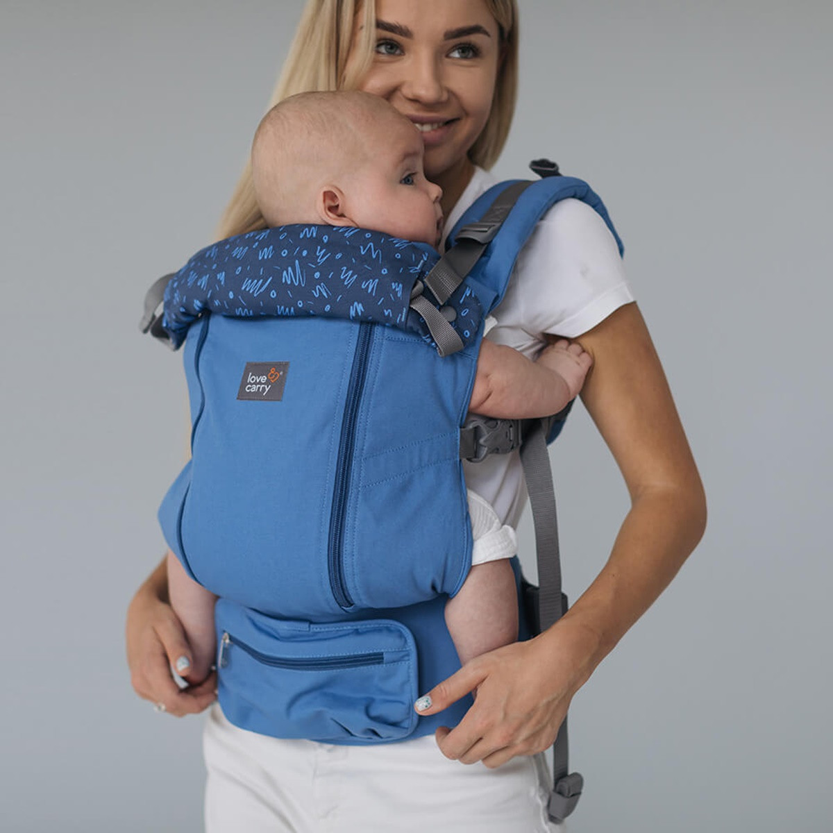 Porte-bébé physiologique AIR X Carbon Love & Carry