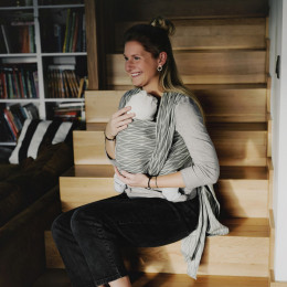 Little Frog Baby wrap - Ash flames