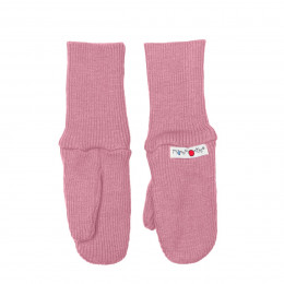 ManyMonths Natural Woollies Long Cuff Baby Mittens - West Wind Rose