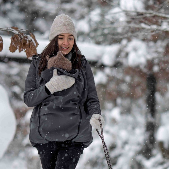 Fun2BeMum Babywearing Softshell Jacket EVEREST 3 in 1