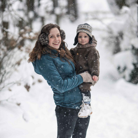 Fun2BeMum EVEREST Veste de Grossesse et de Portage en Softshell 6 en 1 Petrol