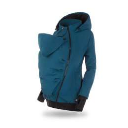 Fun2BeMum Babywearing Softshell Jacket EVEREST 3 in 1 - PETROL