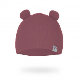 Fun2BeMum Hat with Bear Ears for Babies and Childern - ROSE BROWN