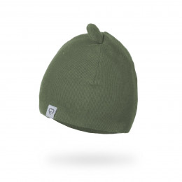 Fun2BeMum Hat with Bear Ears for Babies and Childern - Vert olive
