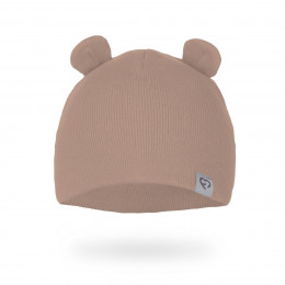 Fun2BeMum Hat with Bear Ears for Babies and Childern - LATTE