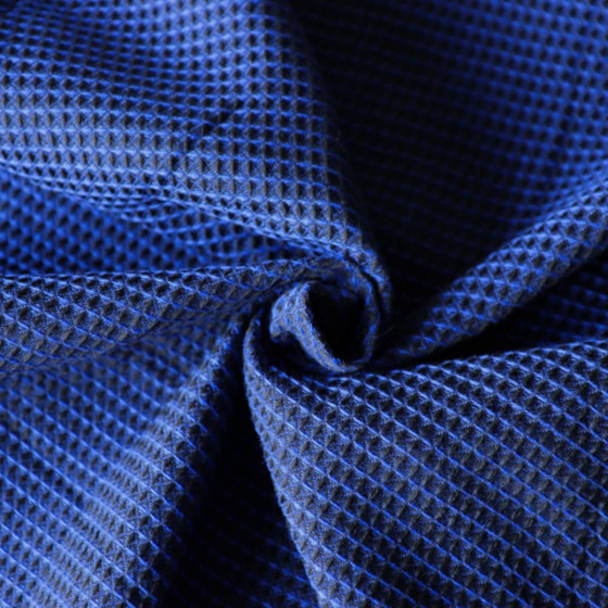 Yaro Waffles Black Dark-Blue - Ring Sling Tissé