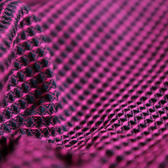 Yaro Waffles Black Pink - Ring Sling Tissé