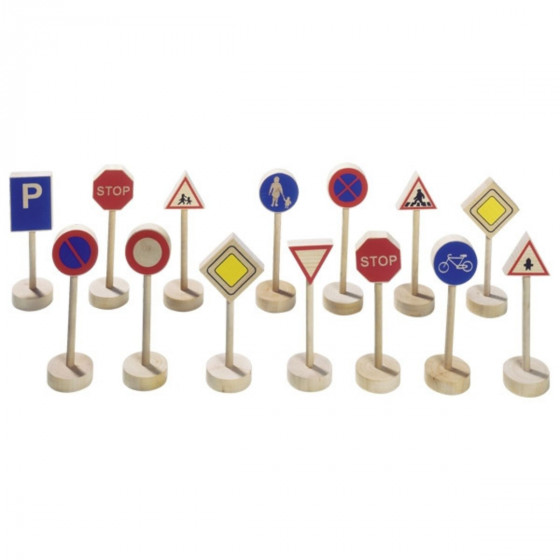 Goki Assortiment de panneaux de signalisation