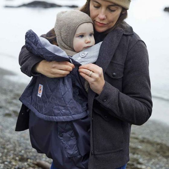 Ergobaby Winter Weather Cover Charcoal Grey