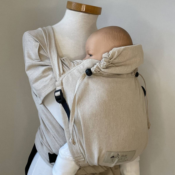 Storchenwiege Wrap Babycarrier Nature