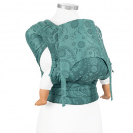 Fidella Fly Tai Persian Paisley Vert Porte-bébé Meï-taï taille bébé