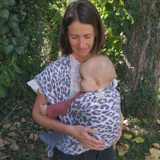 Naturiou Leopard Baby wrap
