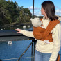 Naturioù Simply Wrap Caramel - Écharpe de portage tissée