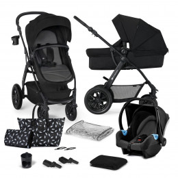 Kinderkraft XMoov - Poussette 3 en 1 Noir