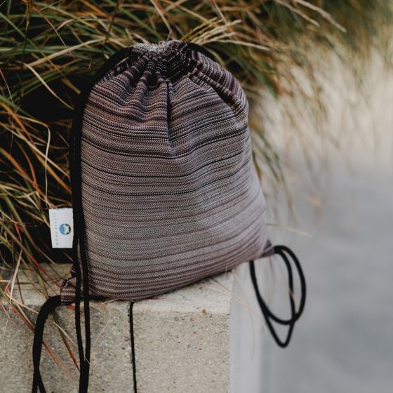 Little Frog drawstring bag Bronzite