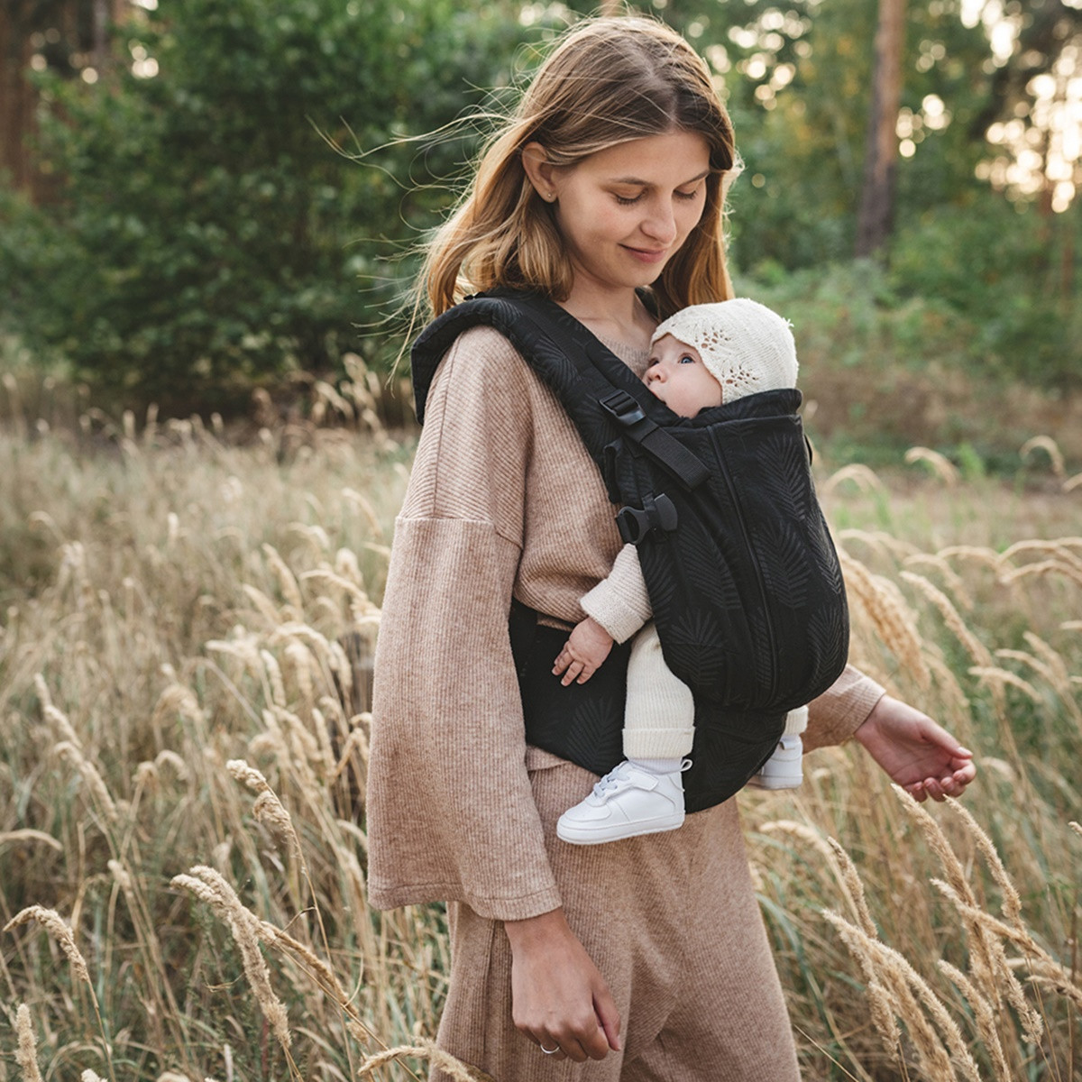 Love & Carry One + Twilight organic cotton for newborn babies