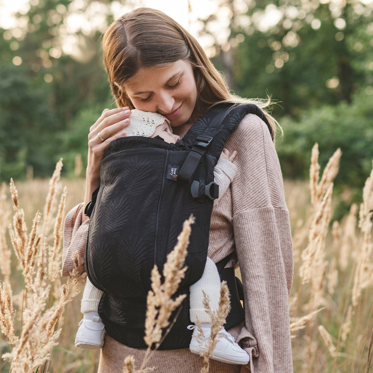 Love & Carry One + Twilight organic cotton for newborn babies