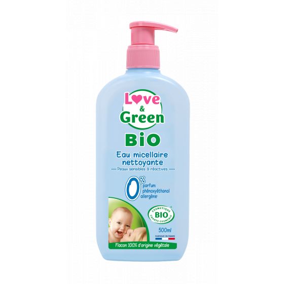 Love and Green Micellar water 500ml 0% hypoallergenic