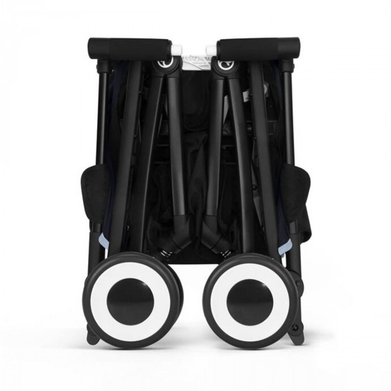 Cybex Gold Libelle Ocean Blue - Poussette de voyage ultra-compacte pliée
