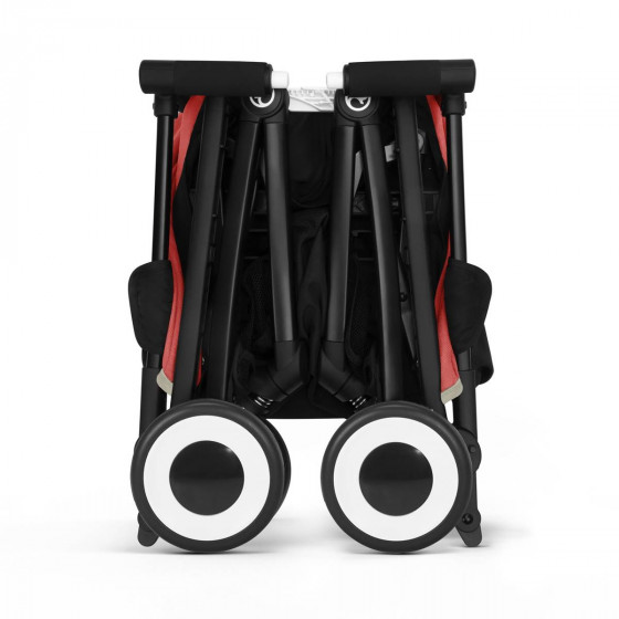 Cybex Gold Libelle Hibiscus Red - Poussette de voyage ultra-compacte