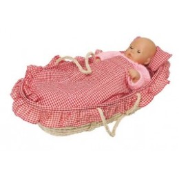 moses basket for doll