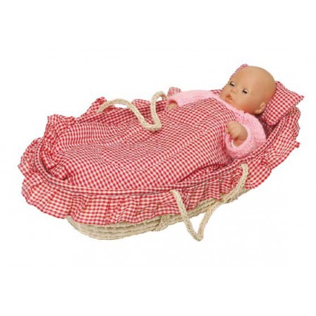 moses basket for doll