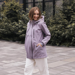Love And Carry Jacket at Portage and Pregnancy Softshell - Lavender