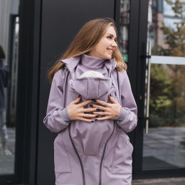 Love And Carry Jacket at Portage and Pregnancy Softshell - Lavender