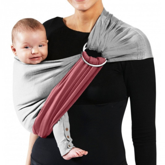 Love Radius (JPMBB) PESN Chiné/Rosé Écharpe de Portage Sling