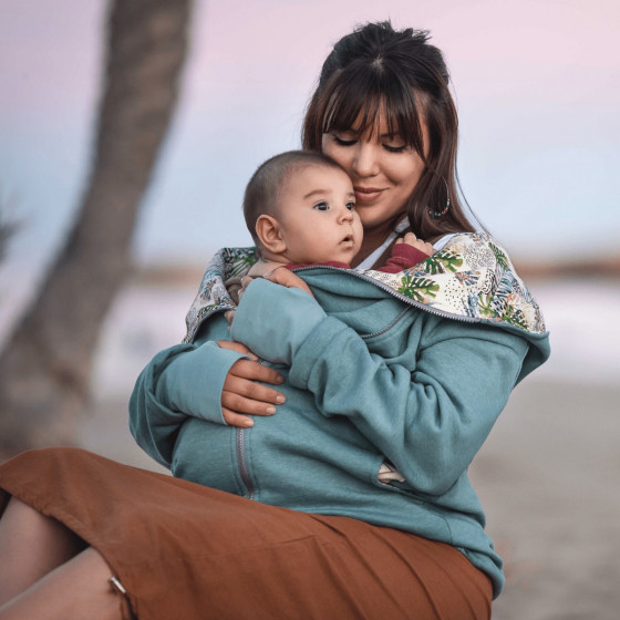 Fun2BeMum KAYA Cotton Babywearing and Maternity Coat