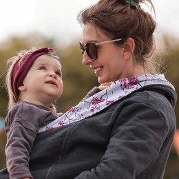 Fun2BeMum KAYA Cotton Babywearing and Maternity Coat