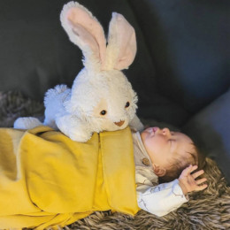 Hoppediz Swaddle Blanket - curry