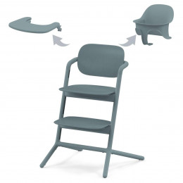 Cybex Lemo 3-en-1 Chaise haute évolutive Stone Blue