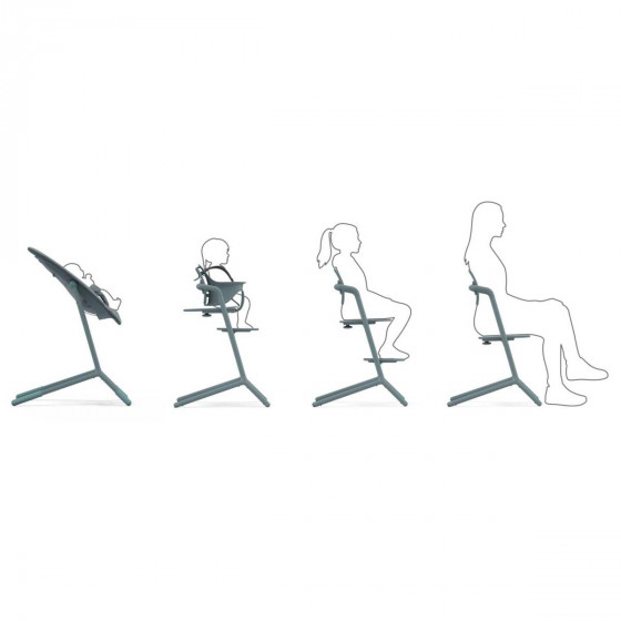 Cybex Lemo 4-en-1 evolutive high chair