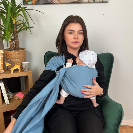 Naturiou Simply Sling Denim- Ring Sling
