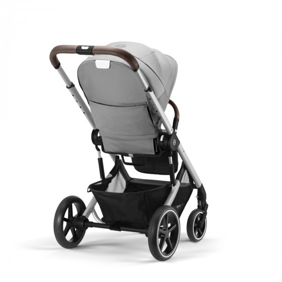 Guidon ajustable de la Cybex Balios S Lux 2 Lava Grey Chassis Silver - Poussette tout-terrain combinée