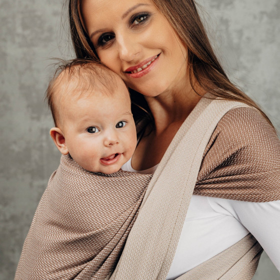 Lennylamb Little Herringbone Caffe Latte