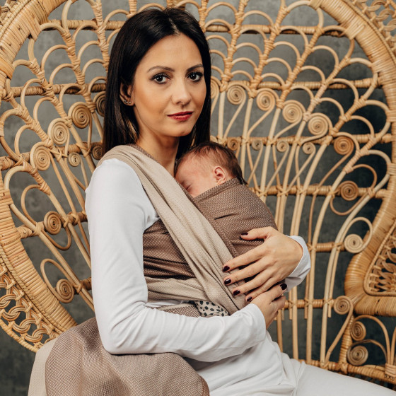 Lennylamb Little Herringbone Caffe Latte