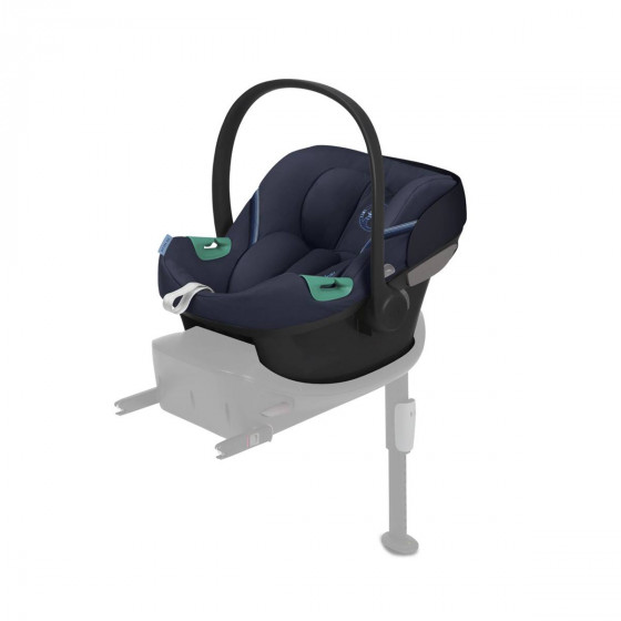 Cybex Aton S2 i-Size Ocean Blue - Siège-auto naissance Gr 0+ sur base isofix ONE