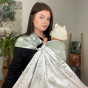 Naturioù Ring Sling Botanie Amande - écharpe de portage sans noeud