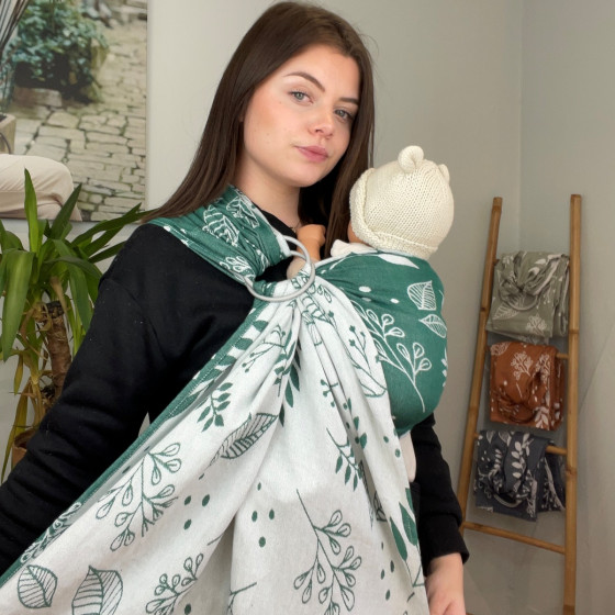 Naturiou Ring Sling Botany Emeralde Naturiou Ring Sling Botany Emeralde