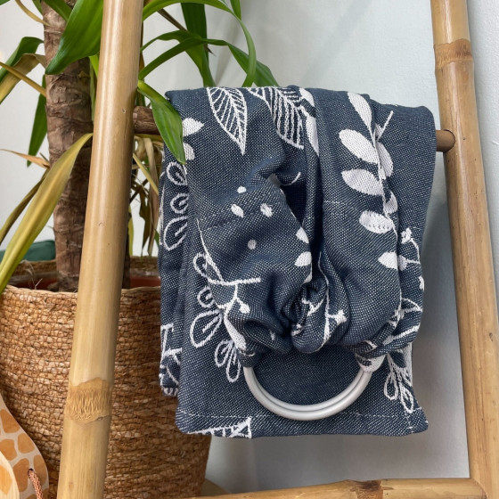 Naturiou Ring Sling Botany Navy Blue