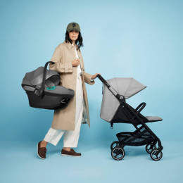 Cybex Pack Duo Poussette Beezy + Coque Aton S2 i-Size Moon Black