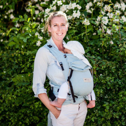 Storchenwiege BabyCarrier Aqua